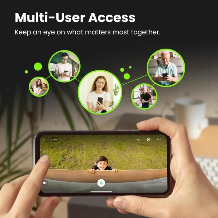Battery Security Camera 2K, Wireless Outdoor/Indoor, Easy Magnetic Mount, Color Night Vision, 2-Way Audio, Spotlight, Weather-Resistant, AI Detection, Cloud & SD Card Storage - Image 7