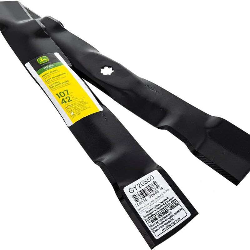 John Deere Original Equipment Mower Blade Kit #GY20850