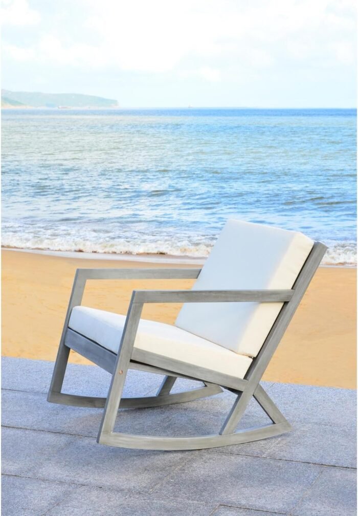 Safavieh Outdoor Collection Vernon Rocking Chair - Image 5