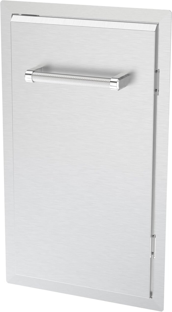 Spire Stainless Steel 30"H Built-in Single Access Door, Perfect for Outdoor Island Kitchens, BBQs, Grilling & Cooking, Universal Mount, 780-0019B - Image 2