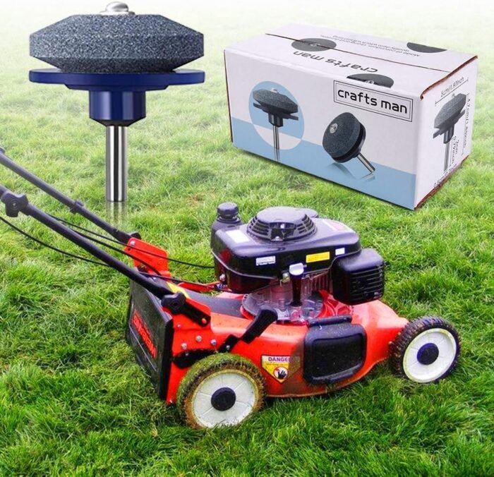 Crafts Man Lawn Mower Blade Sharpener for Any Power Hand Drill by (5 Packs Blue) - Image 5