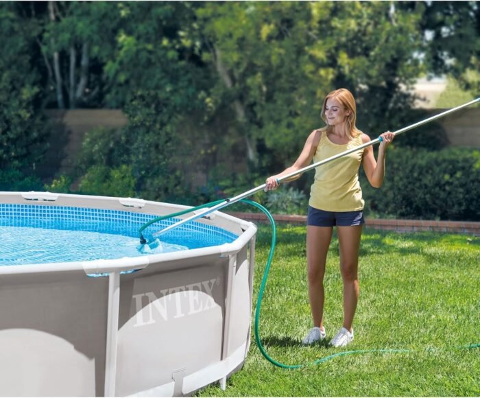 Intex 28002E Cleaning Maintenance Swimming Pool Kit with Vacuum, Surface Skimmer, and Telescoping Pole for Above Ground Pools (Pool Sold Separately) - Image 9