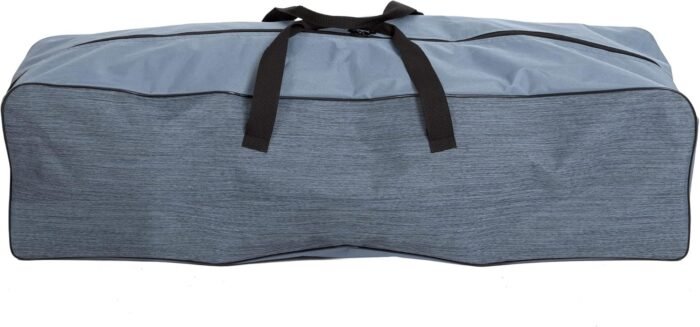 MacSports Heated Cushion Folding Lounge Patio Club Camping, Picnic, Outdoor Activities | Battery NOT Included Chair, Teal - Image 6