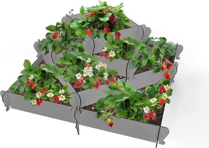 Raised Garden Bed Planter Kit: 4-Tier Modular Elevated Planter