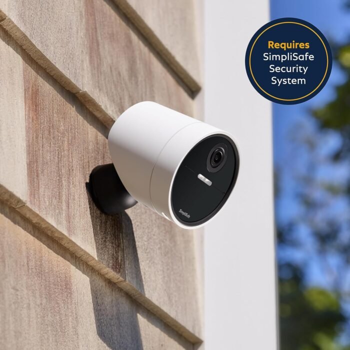 SimpliSafe Solar Panel for Outdoor Security Camera,White - Image 4