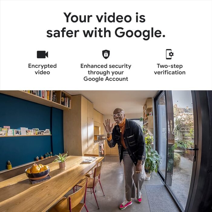 Google Nest Security Cam (Wired) - 2nd Generation - Fog, 1080p, Motion Only - Image 7