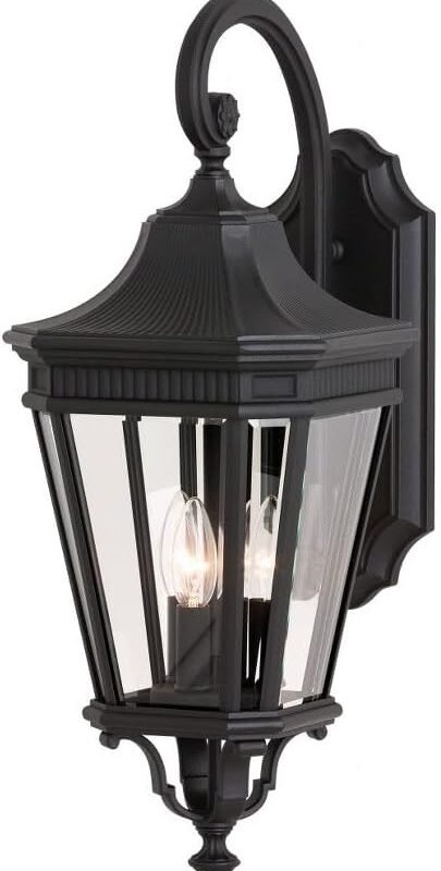 Feiss Lighting-Cotswold Lane-Outdoor Wall Light Traditional Aluminum Approved for Wet Locations in Traditional Style-9.5
