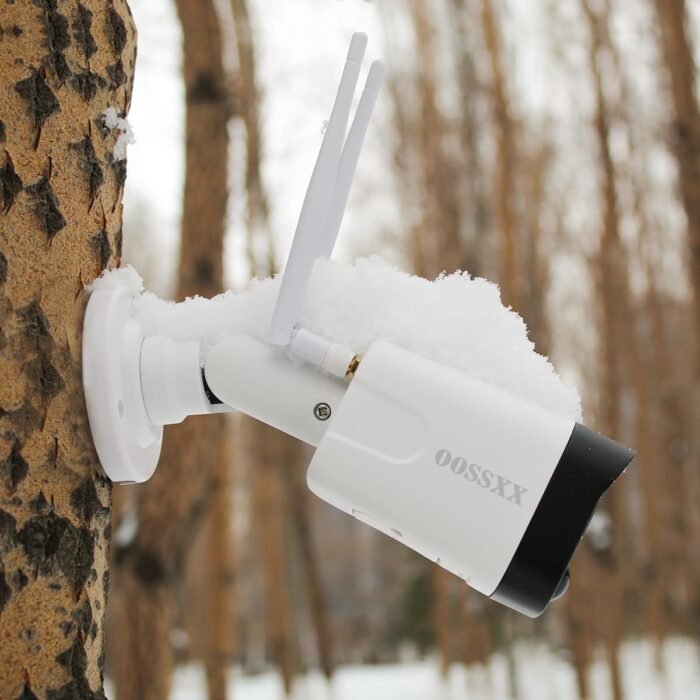(5.5MP & PIR Detection) 2-Way Audio Dual Antennas Enhance WiFi Wireless Outdoor Camera System 3K 5.0MP 1944P Security Surveillance DVR Set Outdoor Wireless Security Cameras System - Image 9