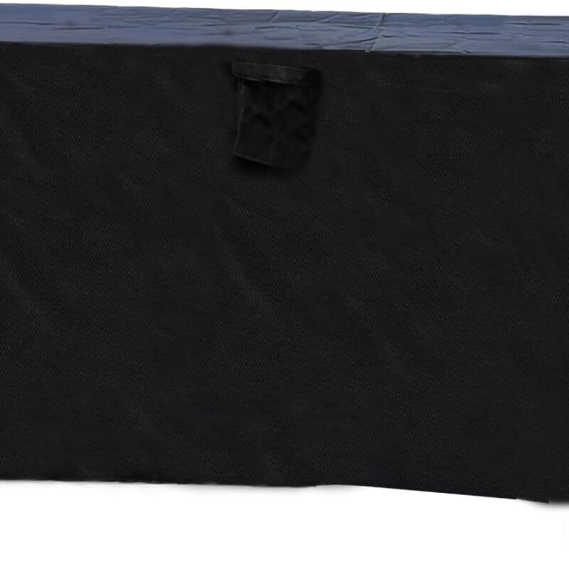 Outdoor Dining Table Cover - 61''L x 37''W x 27''H, Heavy Duty Waterproof 600D Patio Furniture Cover
