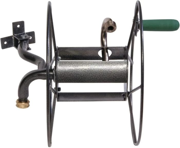 Yard Butler Swivel Hose Reel Garden Hose Holder Wall Mount Heavy Duty with 90 Degree Pivot - ISRM-90 - Image 2