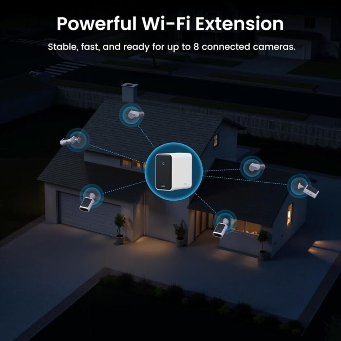 AOSU 4K Security Cameras Wireless Outdoor, 4-Cam Kit, Smart Home Security System with HomeCortex, Al Face Recognition & Behavior Detection, 16TB Expandable Local Storage, Integrated Solar Panel - Image 2