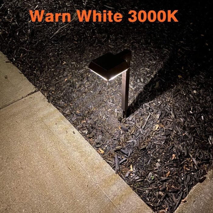 Bobcat Solar Pathway Lights Super Bright 300 lumens with 2-in-1 Warm White and Daylight Modes, Dark Brown Solar Lights for Outdoor Path, Sidewalk, Driveway or Walk Way Light(4 Pack) - Image 8