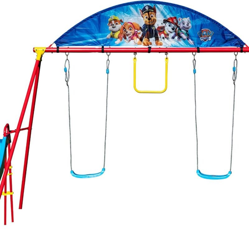 Swurfer PAW Patrol Swing Sets for Backyard, Swingset Outdoor for Kids