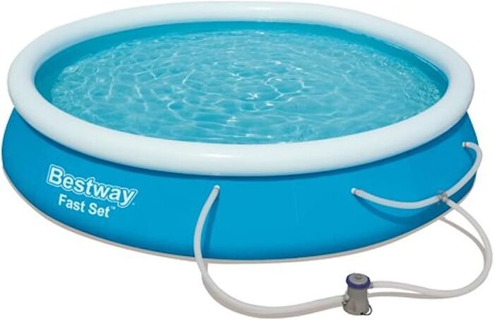 Bestway 57275E Fast Set Above Ground Swimming Pool Set, 12 ft x 30 in
