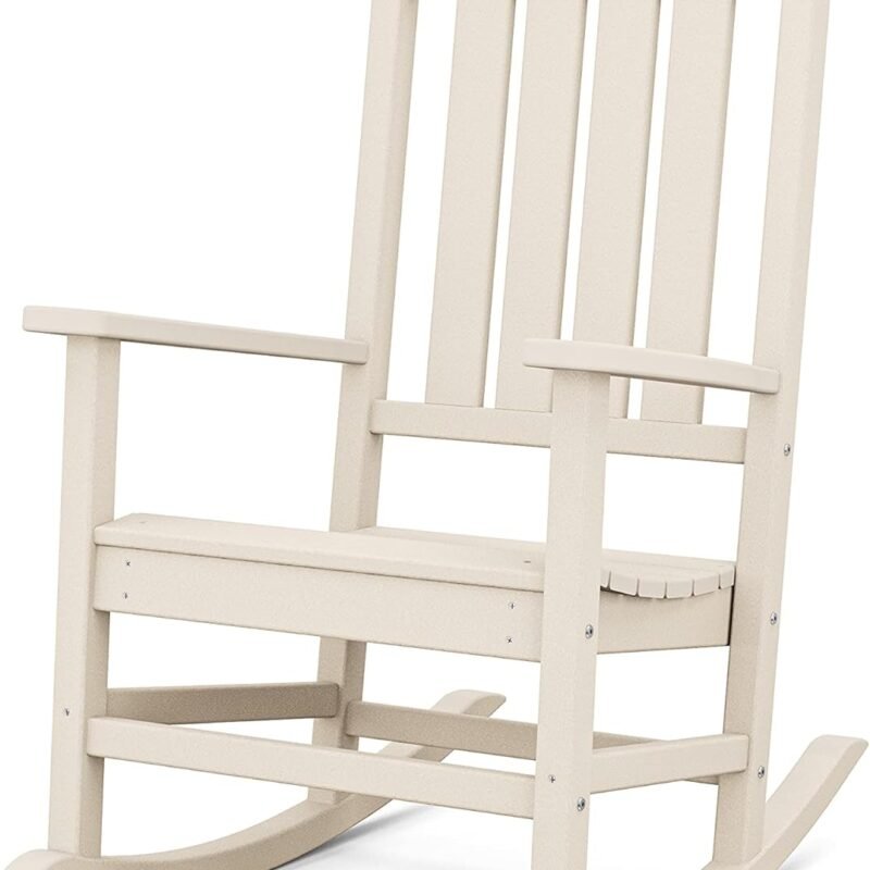 POLYWOOD R100SA Presidential Rocking Chair, Sand