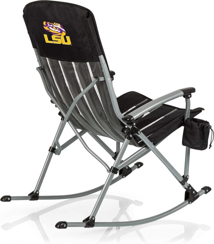 PICNIC TIME NCAA Outdoor Rocking, XL Heavy Duty Camping Chair for Adults - Image 7