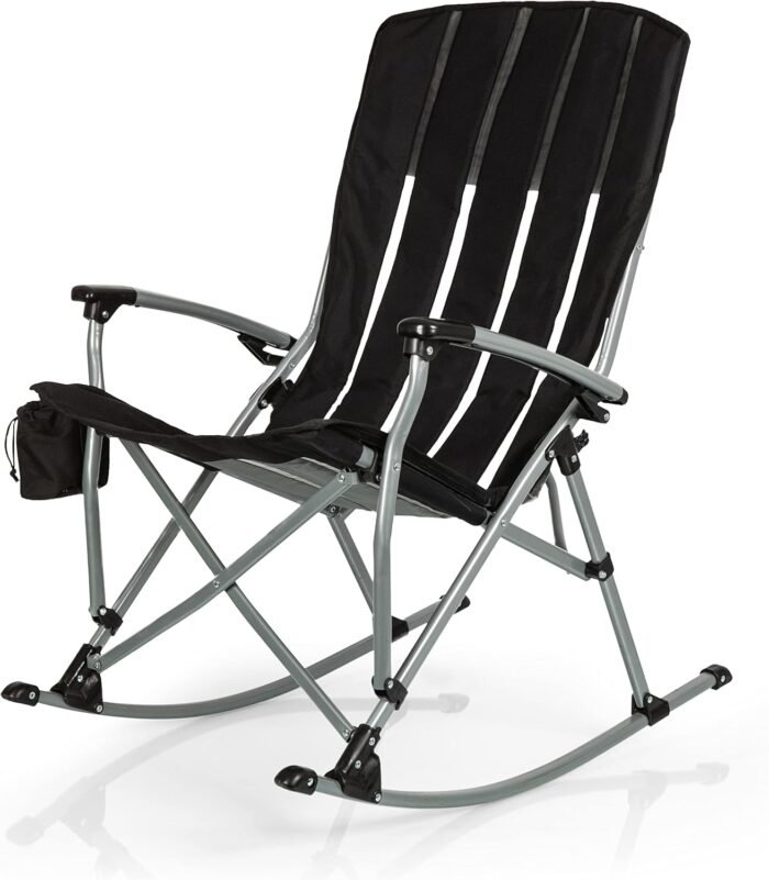 PICNIC TIME NCAA Outdoor Rocking, XL Heavy Duty Camping Chair for Adults - Image 4