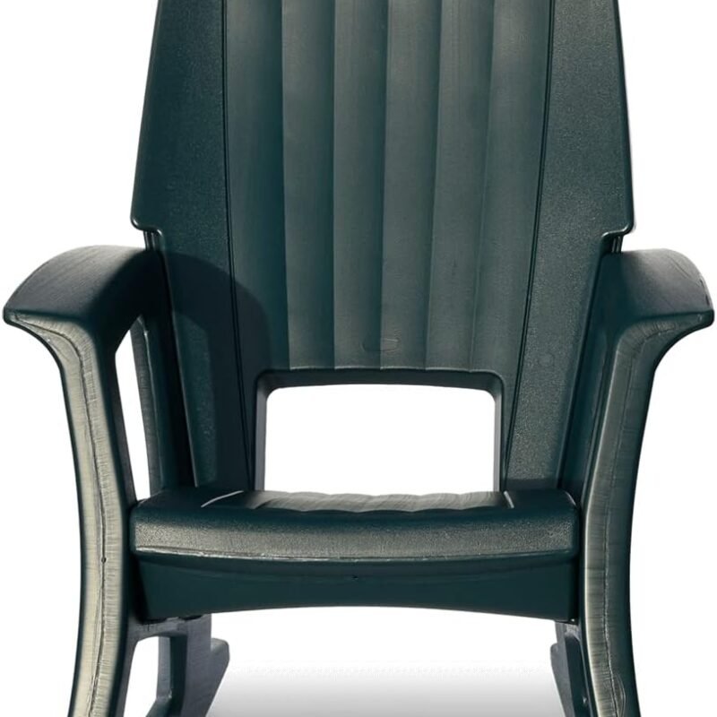 Rockaway Heavy Duty All-Weather Outdoor Rocking Chair Plastics - Green