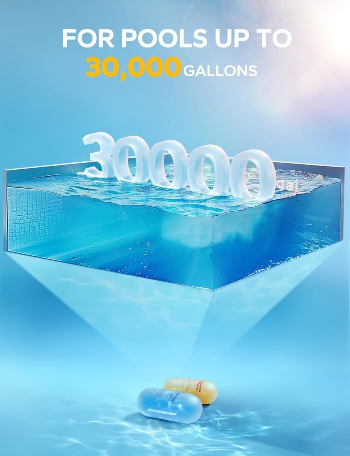 3 in 1 Winter Closing Kit - Pool Winterizing Kit for Above Ground Pool and inground Pools, Easy to Use - Up to 30,000 Gallon - Image 6